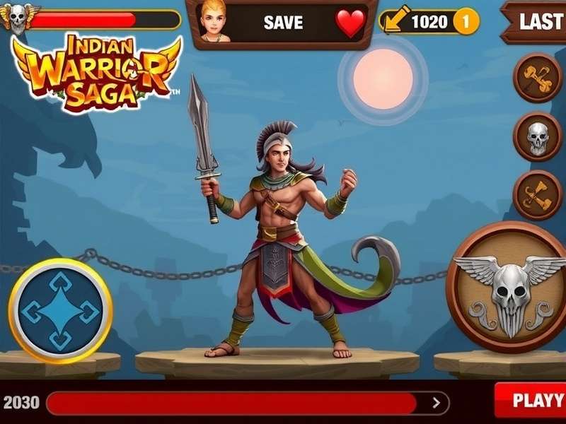 Indian Warrior Saga Gameplay Screenshot